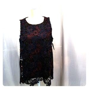 Charter Club sleeveless blouse NWT